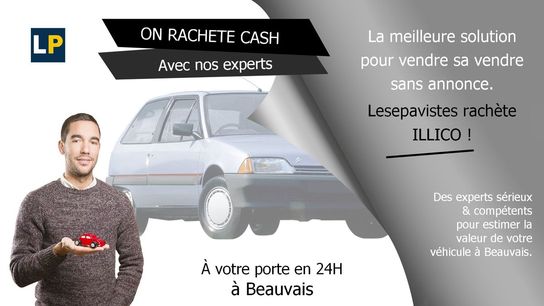 Service de rachat et reprise de voitures d'occasion à Beauvais