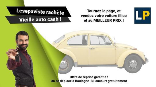 Service de reprise et rachat de véhicules d'occasion à Boulogne-Billancourt