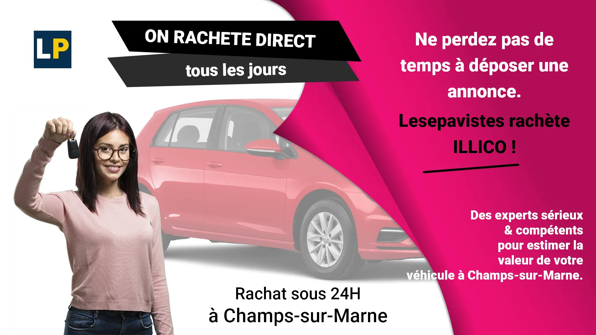 Rachat et reprise de voiture d'occasion à Champs-sur-Marne
