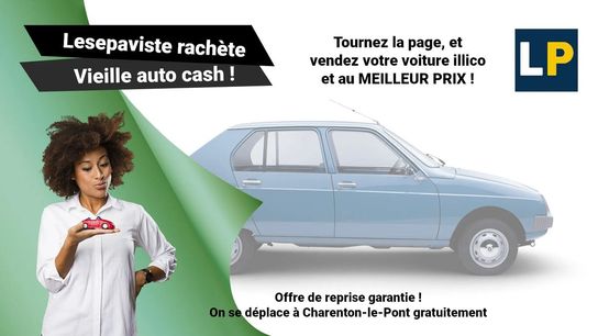 Que diriez-vous d'une offre exclusive de reprise et rachat de voitures d'occasion à Charenton-le-Pont ?