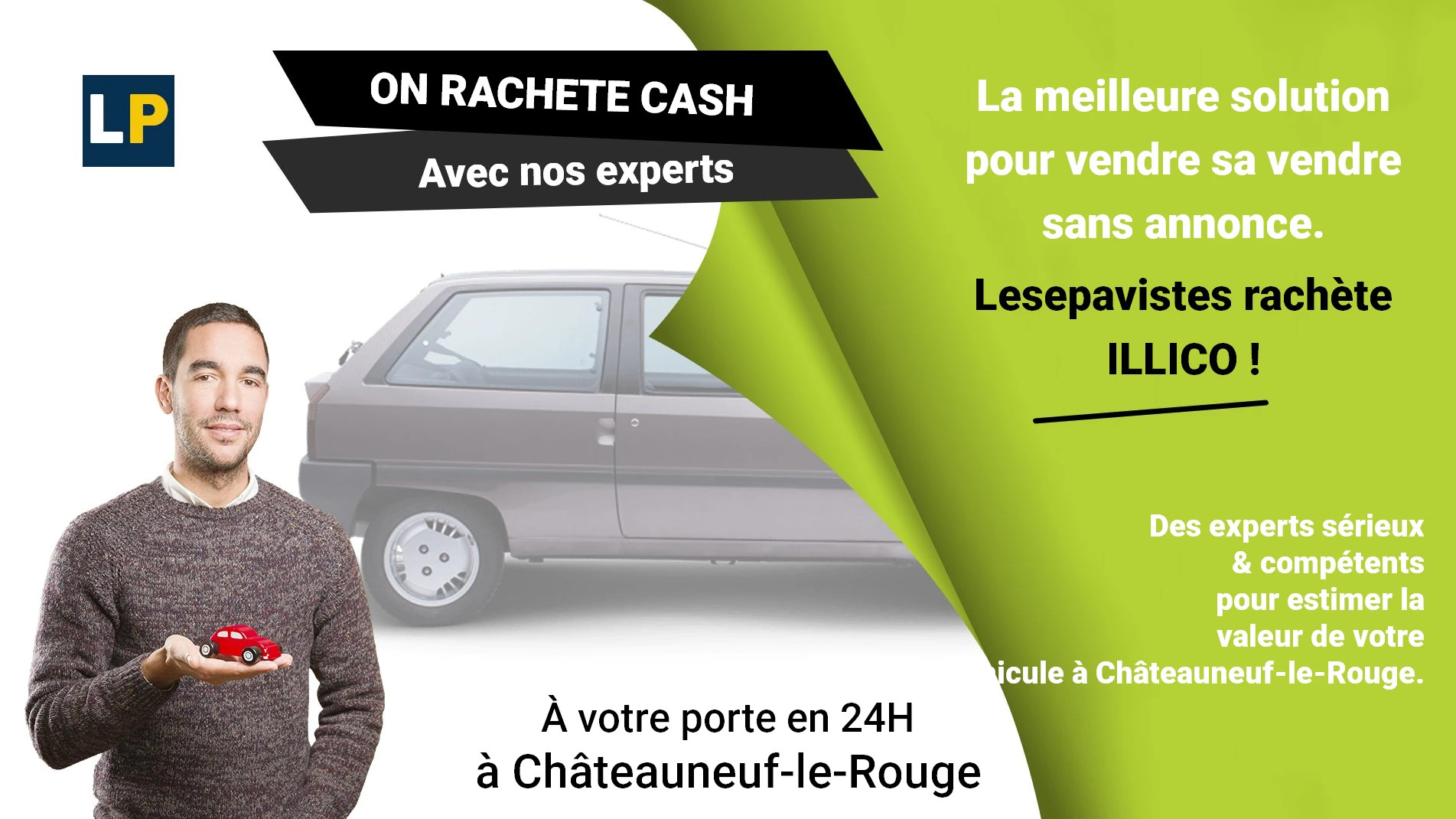 Rachat et reprise de voiture d'occasion à Châteauneuf-le-Rouge