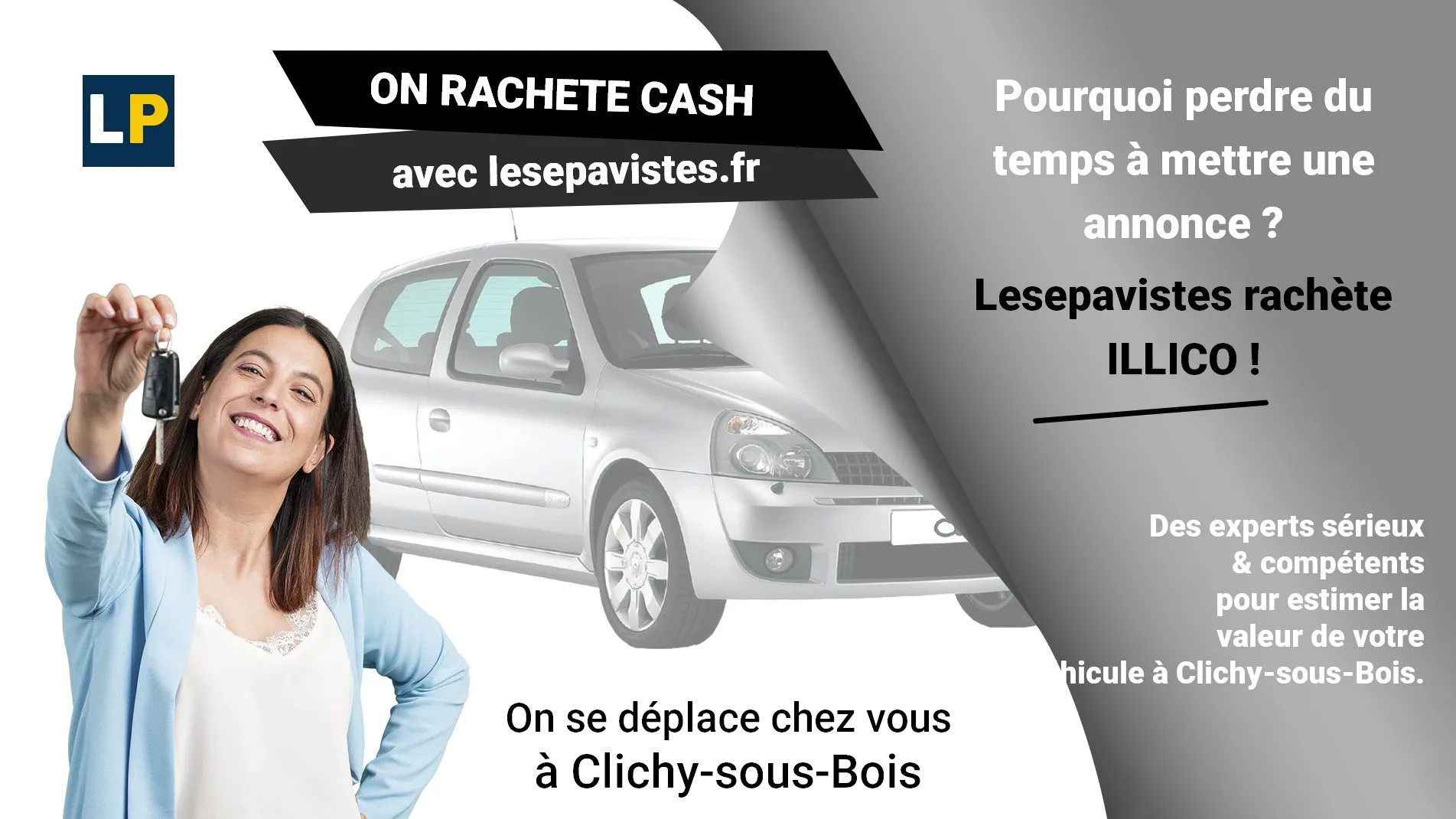 Reprise, rachat de voiture d'occasion à Clichy-sous-Bois