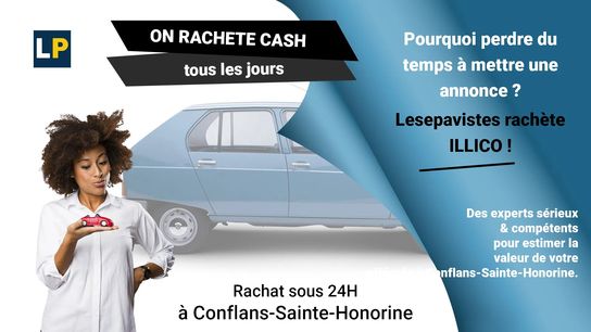 Service de reprise et rachat de véhicules d'occasion à Conflans-Sainte-Honorine
