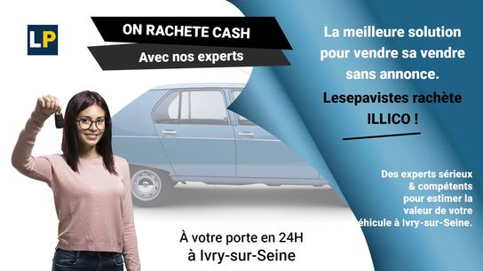 Nous vous offrons un service de reprise et de rachat de voitures d'occasion à Ivry-sur-Seine. Faites-nous confiance pour trouver la meilleure solution pour vous débarrasser de votre ancien véhicule et obtenir une juste valeur en échange. Contactez-nous dès aujourd'hui !