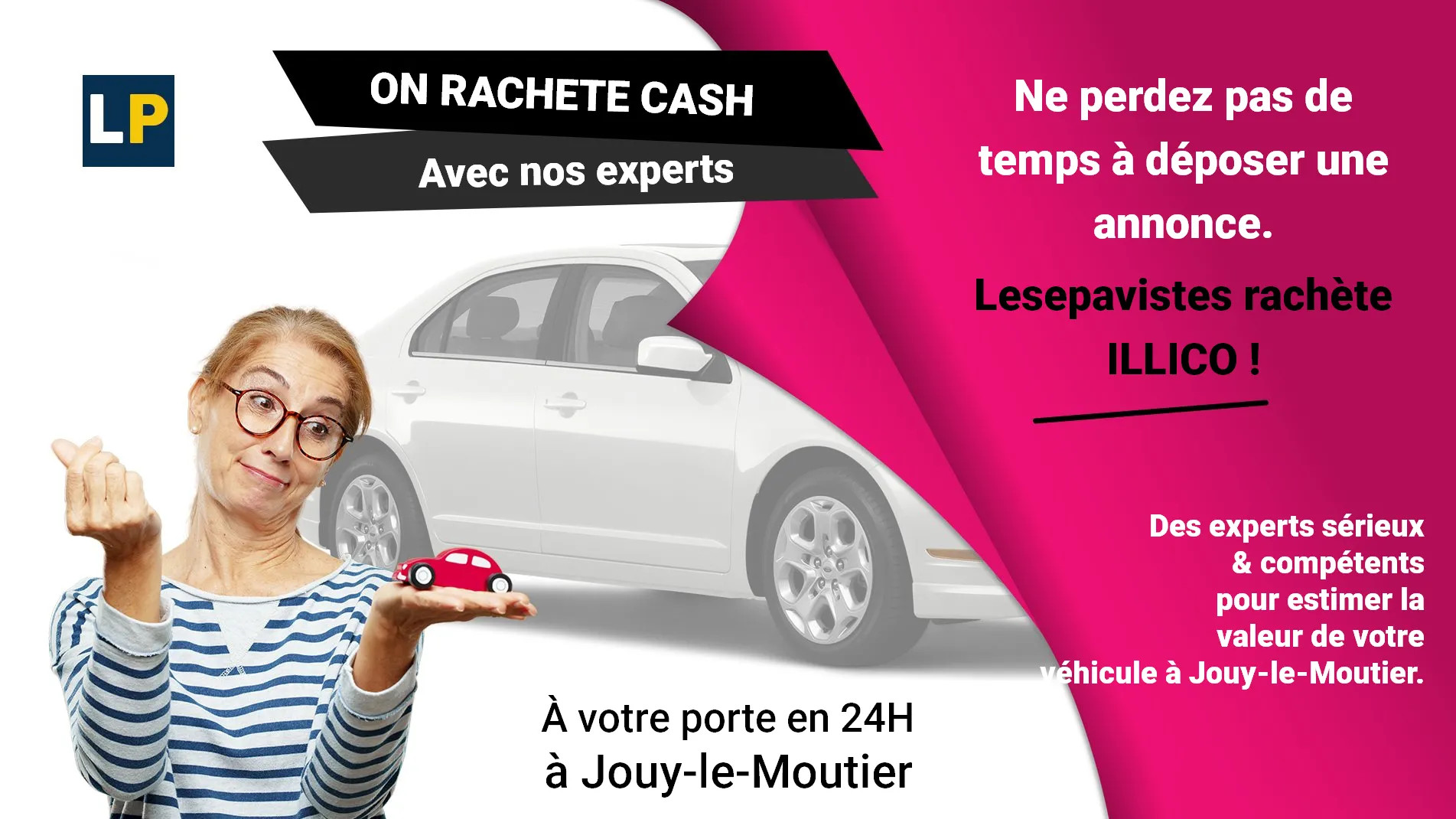 Rachat et reprise de voiture d'occasion à Jouy-le-Moutier