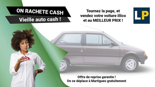 Services de reprise et rachat de véhicules d'occasion à Martigues