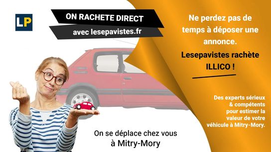 Service de rachat et reprise de voitures d'occasion à Mitry-Mory