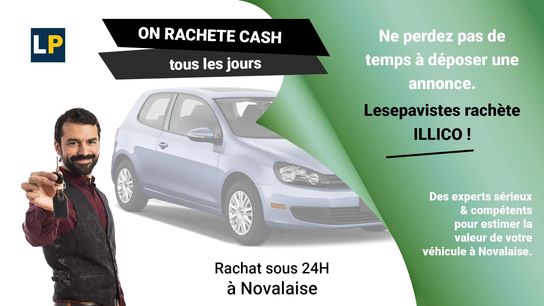 Acquisition et rachats de véhicules d'occasion à Novalaise