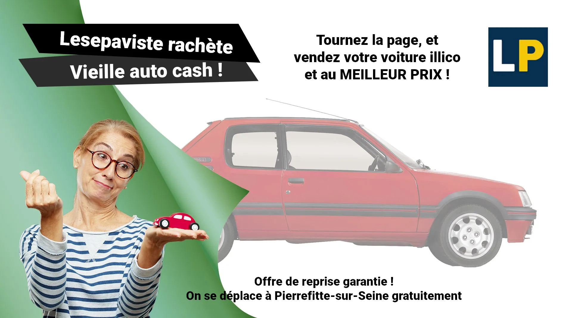 Rachat et reprise de voiture d'occasion à Pierrefitte-sur-Seine