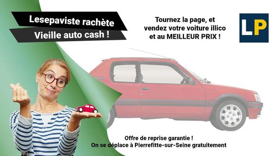 Service de rachat et de reprise de véhicules d'occasion à Pierrefitte-sur-Seine