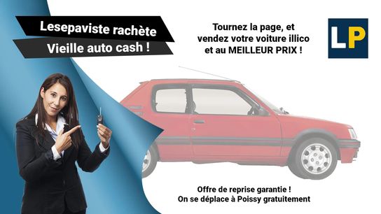 Service professionnel de reprise et d'achat de voitures d'occasion à Poissy