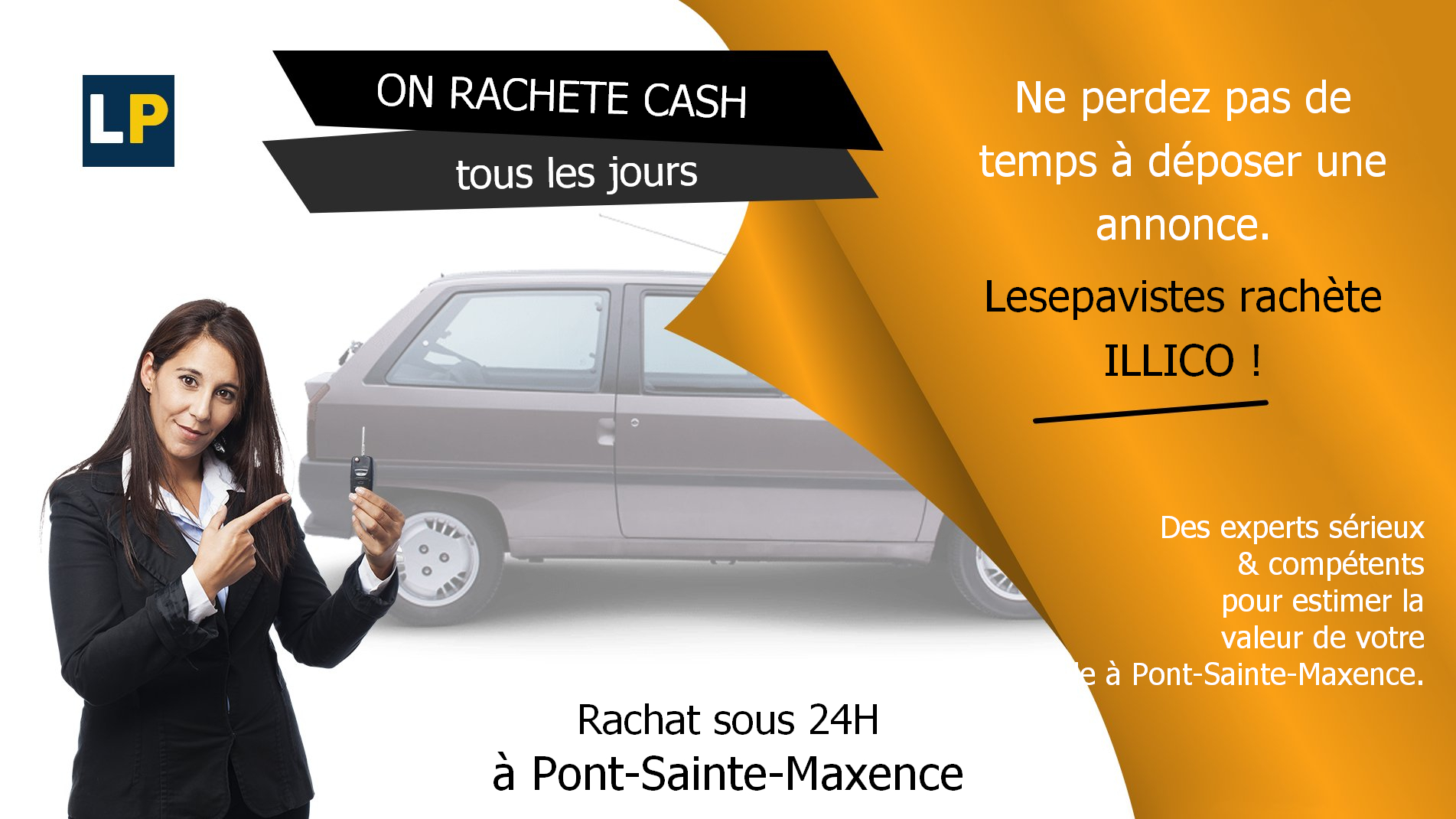 Reprise, rachat de voiture d'occasion à Pont-Sainte-Maxence