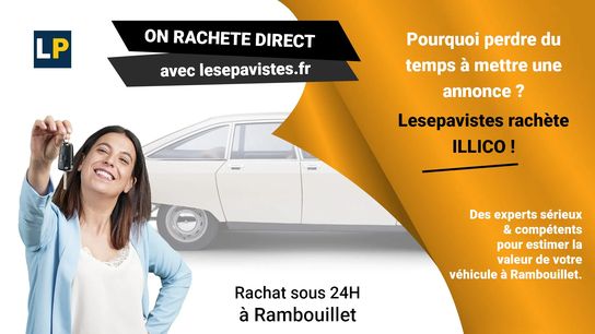 Vous cherchez à acquérir une voiture d'occasion dans la région de Rambouillet ? Nous vous proposons notre service de reprise et de rachat de véhicules ! Trouvez la voiture parfaite sans tracas, grâce à notre expertise et à nos offres attractives.