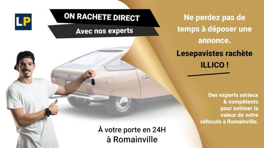 Service de rachat et reprise de véhicules d'occasion à Romainville