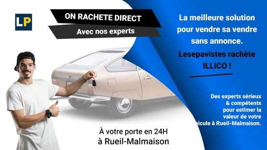 Services de reprise et de rachat de voitures d'occasion à Rueil-Malmaison