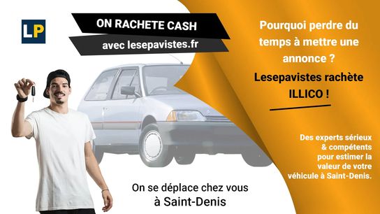 Services de reprise et d'achat de voitures d'occasion à Saint-Denis
