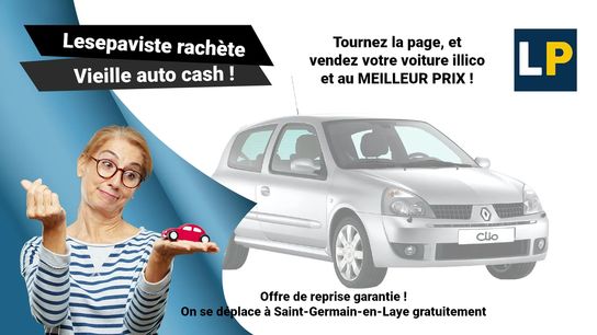 Acquisition et récupération de véhicules d’occasion à Saint-Germain-en-Laye