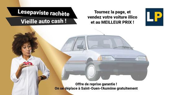 Service de reprise et rachat de voitures d'occasion à Saint-Ouen-l'Aumône