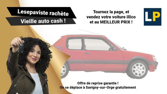 Acquisition, rachat de véhicule d'occasion à Savigny-sur-Orge