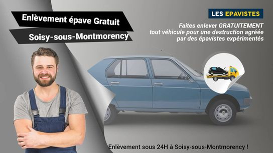 Pour une intervention rapide et gratuite, faites appel à notre service d'enlèvement d'épaves à Soisy-sous-Montmorency. Vous pouvez nous contacter au 01.88.33.49.70.