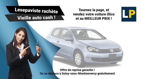 Il est possible d'effectuer le rachat et la reprise de votre voiture d'occasion à Soisy-sous-Montmorency.