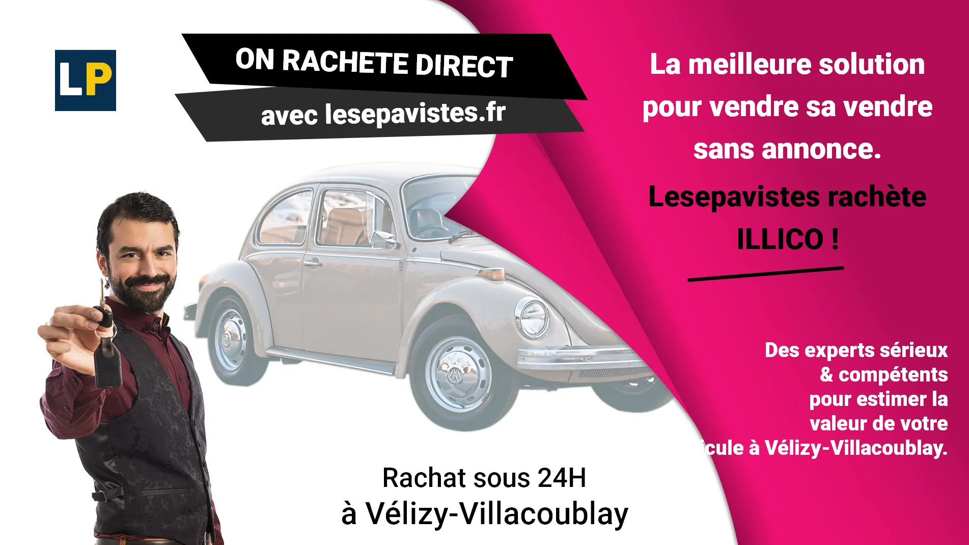 Reprise et rachat de voiture d'occasion à Vélizy-Villacoublay