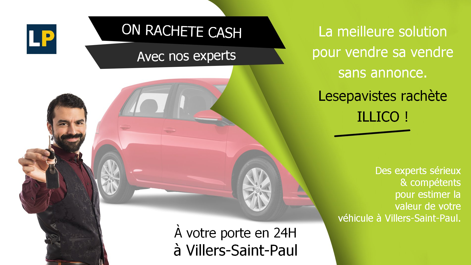 Reprise et rachat de voiture d'occasion à Villers-Saint-Paul