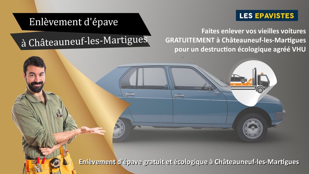 enlèvement épave Châteauneuf-les-Martigues