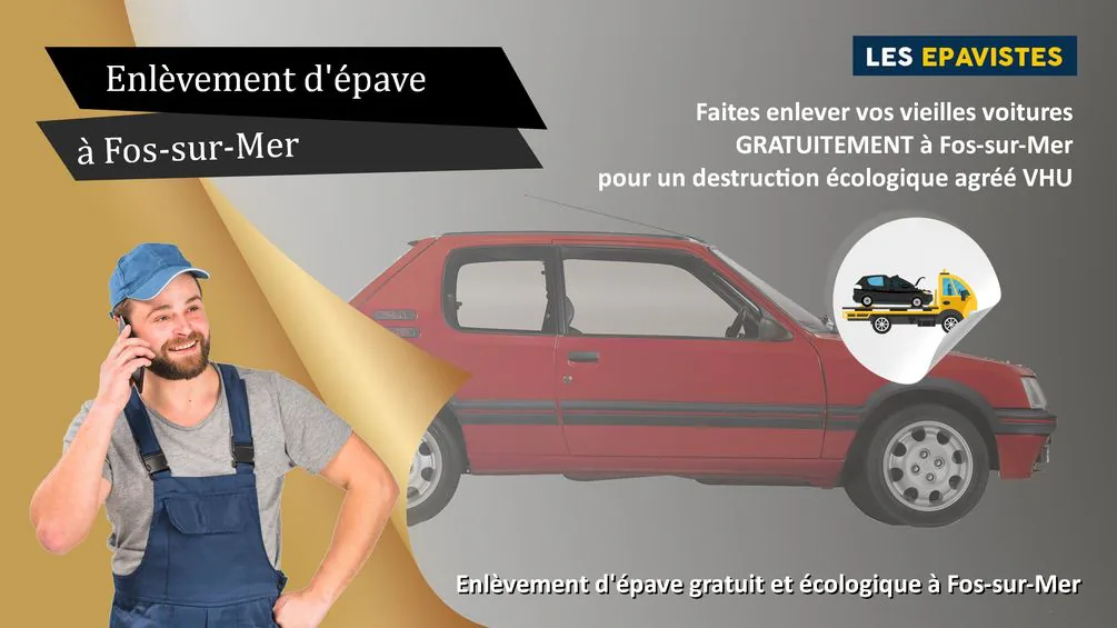 enlèvement épave Fos-sur-Mer