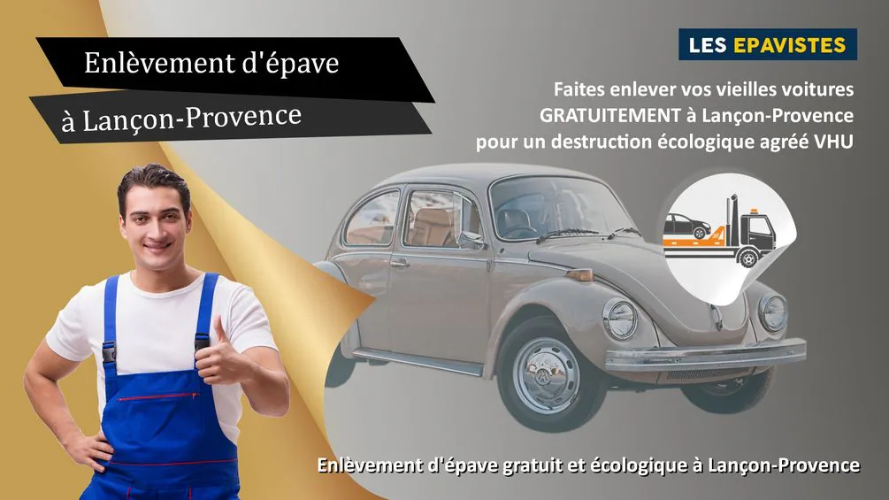 enlèvement épave Lançon-Provence
