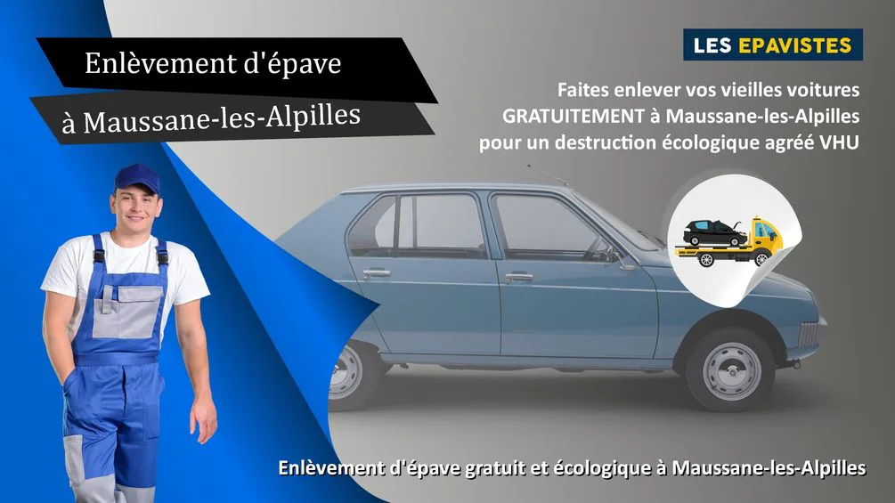 enlèvement épave Maussane-les-Alpilles