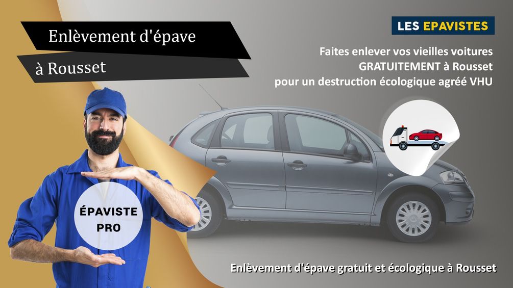 enlèvement épave Rousset