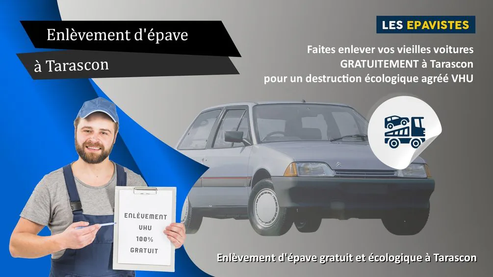 enlèvement épave Tarascon