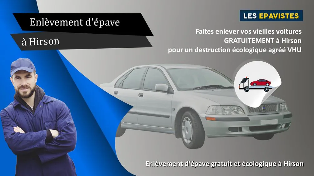 enlèvement épave Hirson
