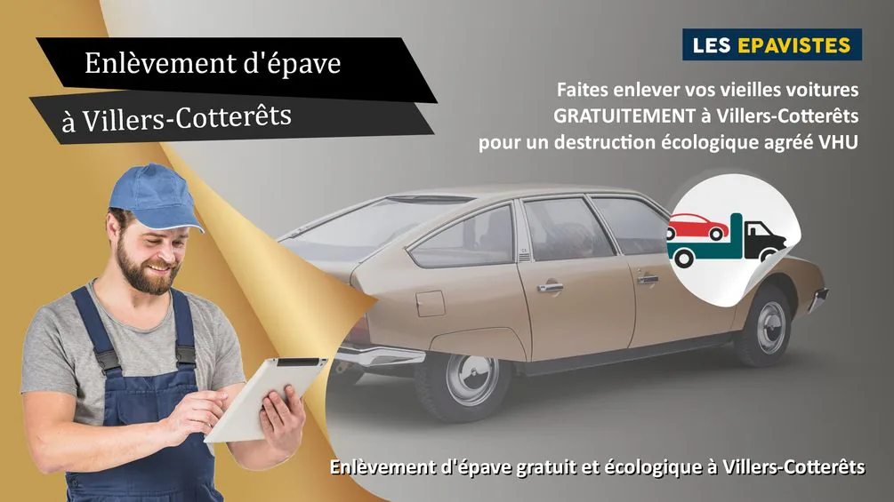 enlèvement épave Villers-Cotterêts