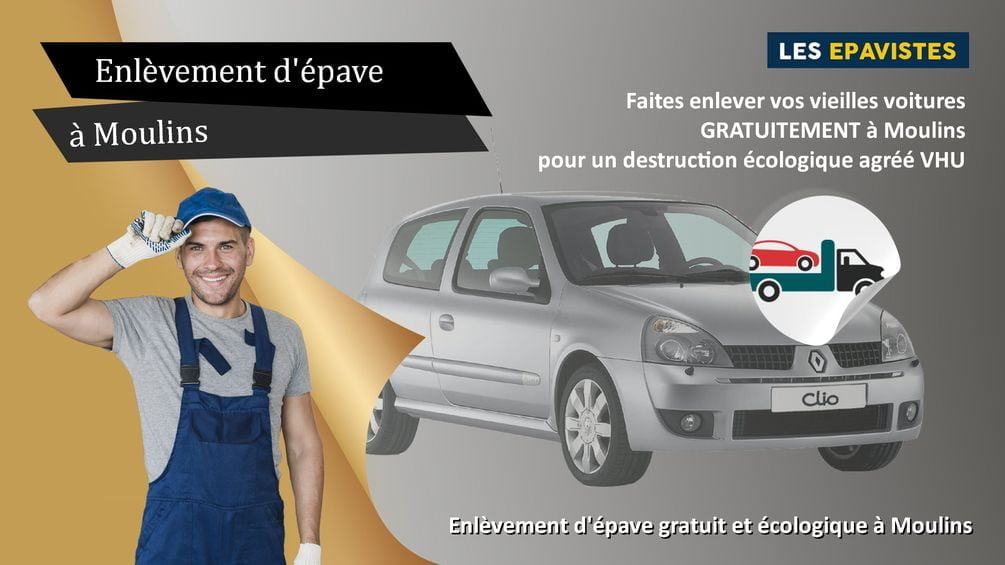 enlèvement épave Moulins