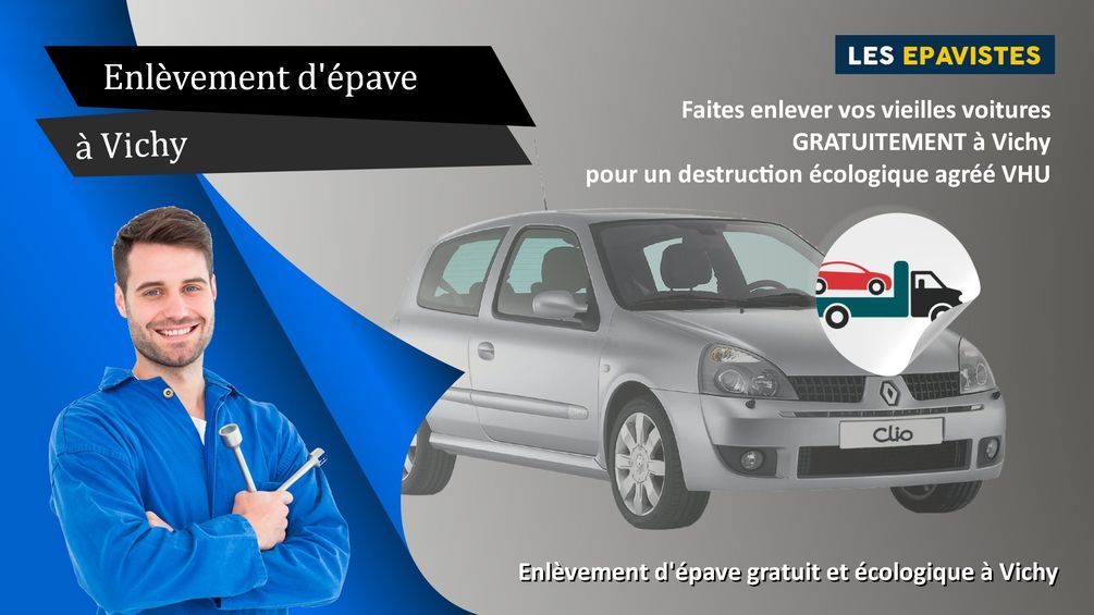 enlèvement épave Vichy