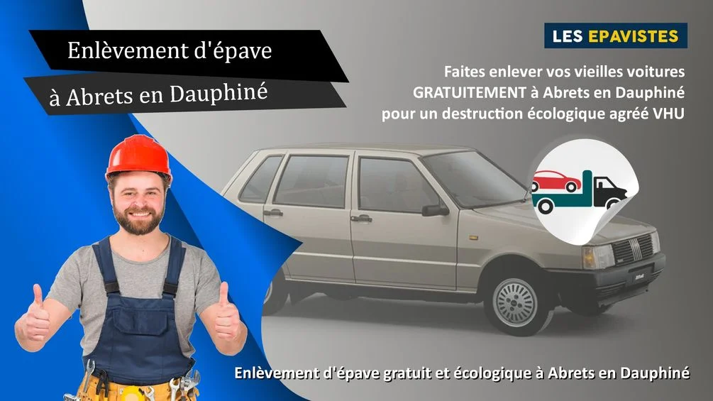 enlèvement épave Abrets en Dauphiné