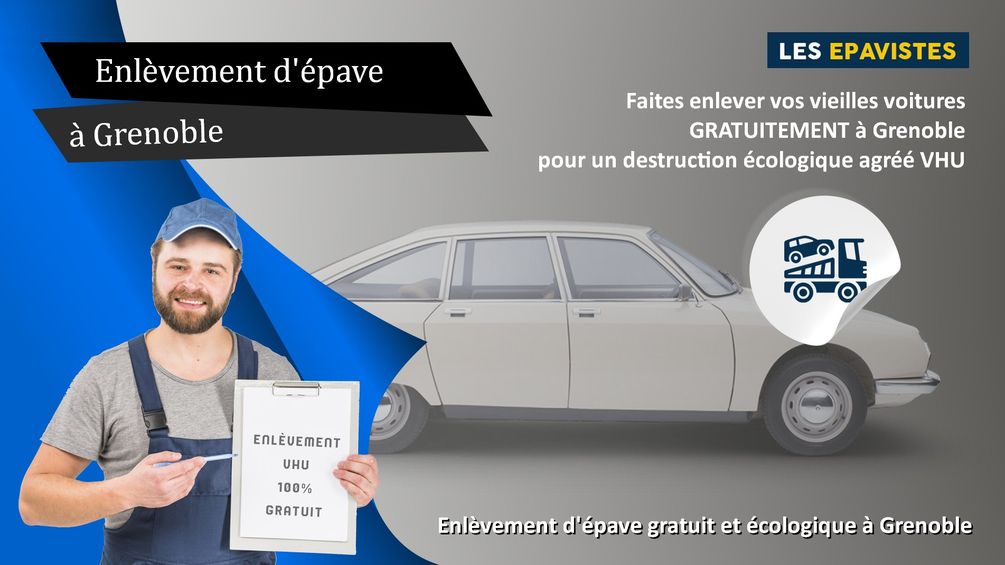 enlèvement épave Grenoble