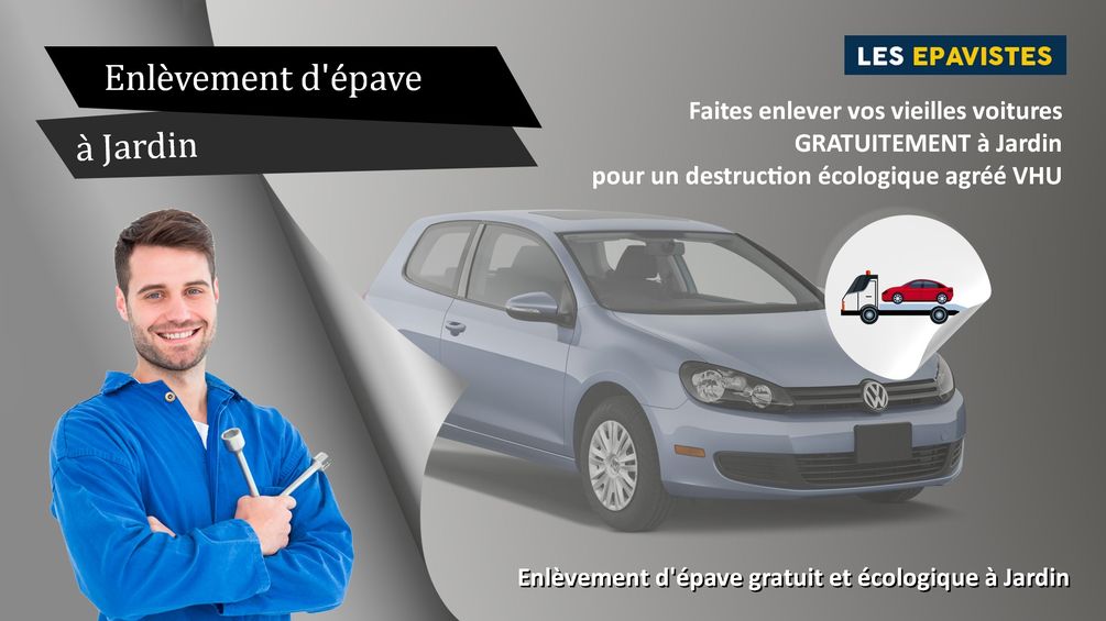 enlèvement épave Jardin