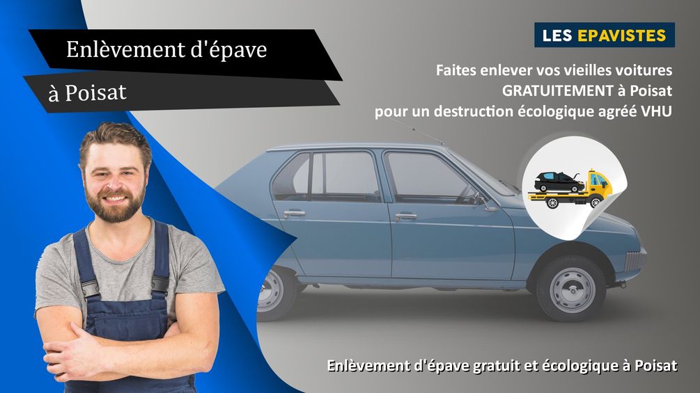 enlèvement épave Poisat