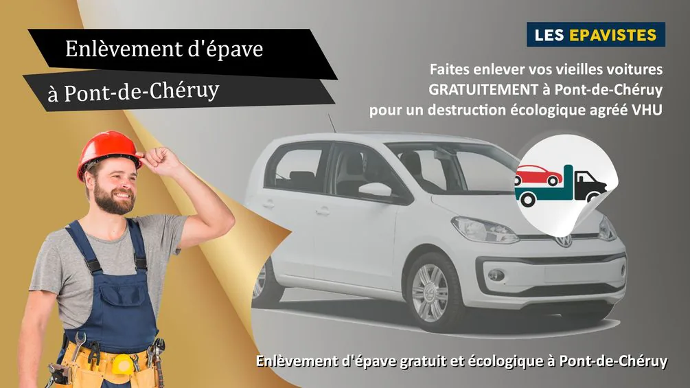 enlèvement épave Pont-de-Chéruy