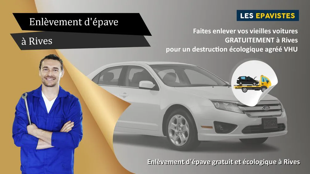 enlèvement épave Rives