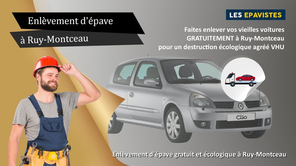 enlèvement épave Ruy-Montceau