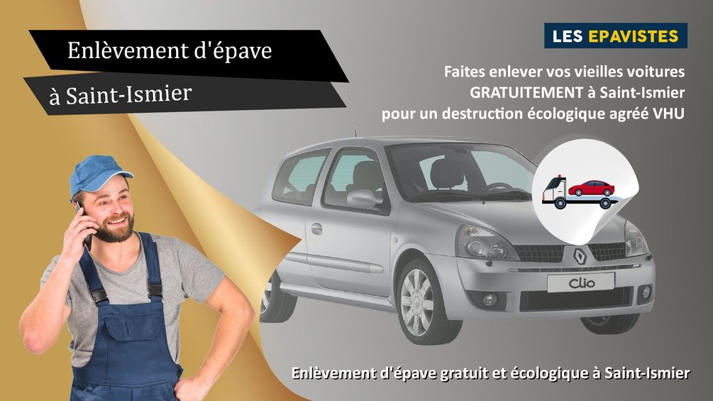 enlèvement épave Saint-Ismier