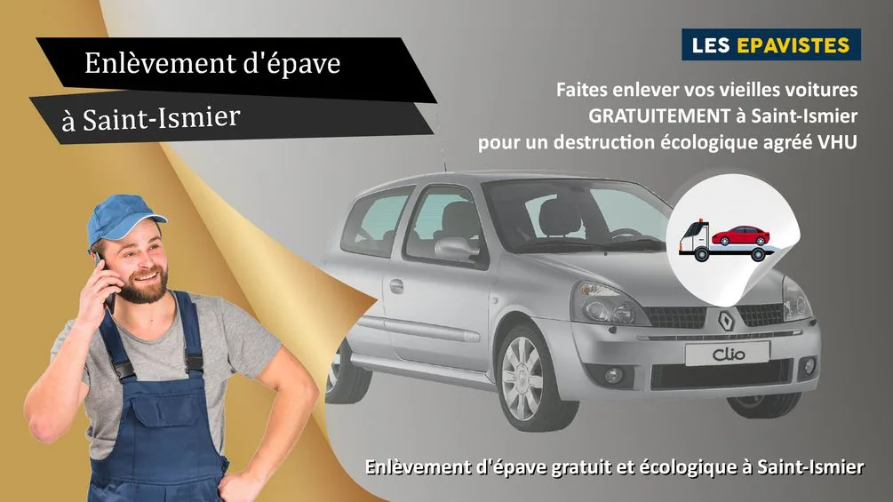 enlèvement épave Saint-Ismier