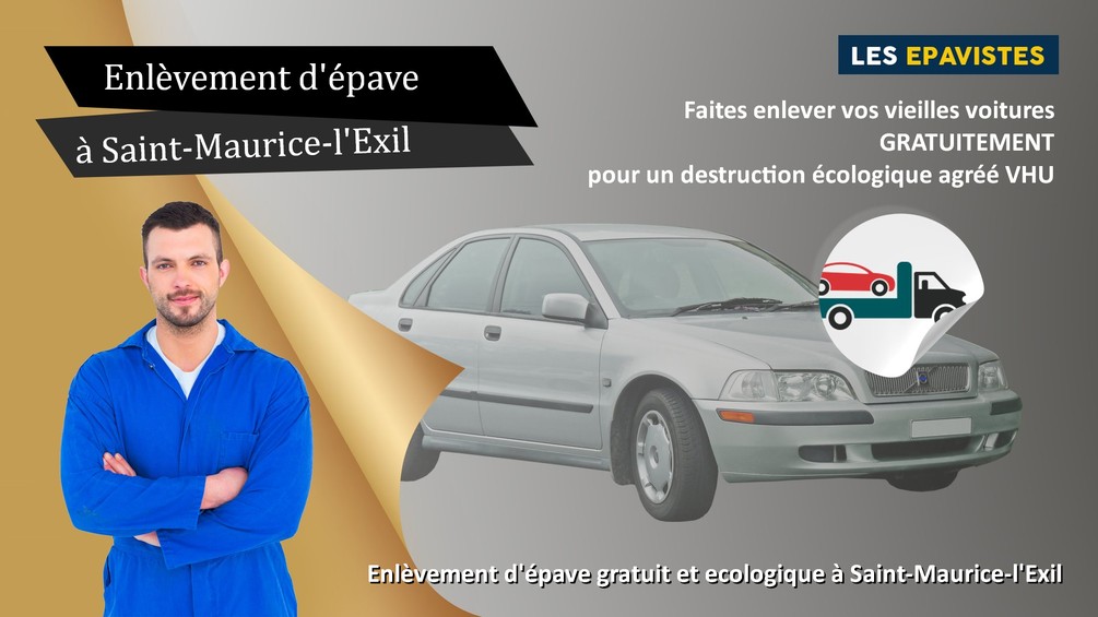 enlèvement épave Saint-Maurice-l'Exil