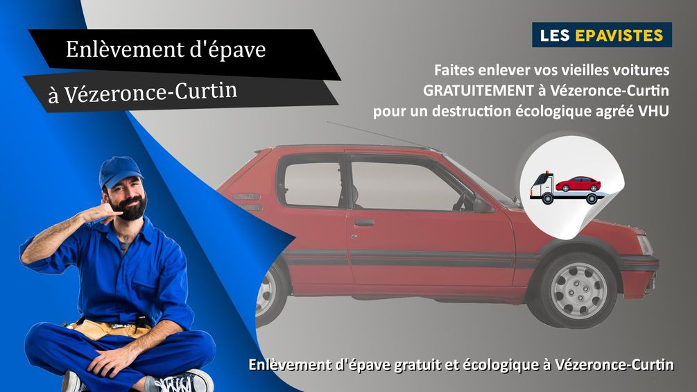 enlèvement épave Vézeronce-Curtin