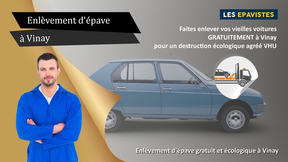 enlèvement épave Vinay