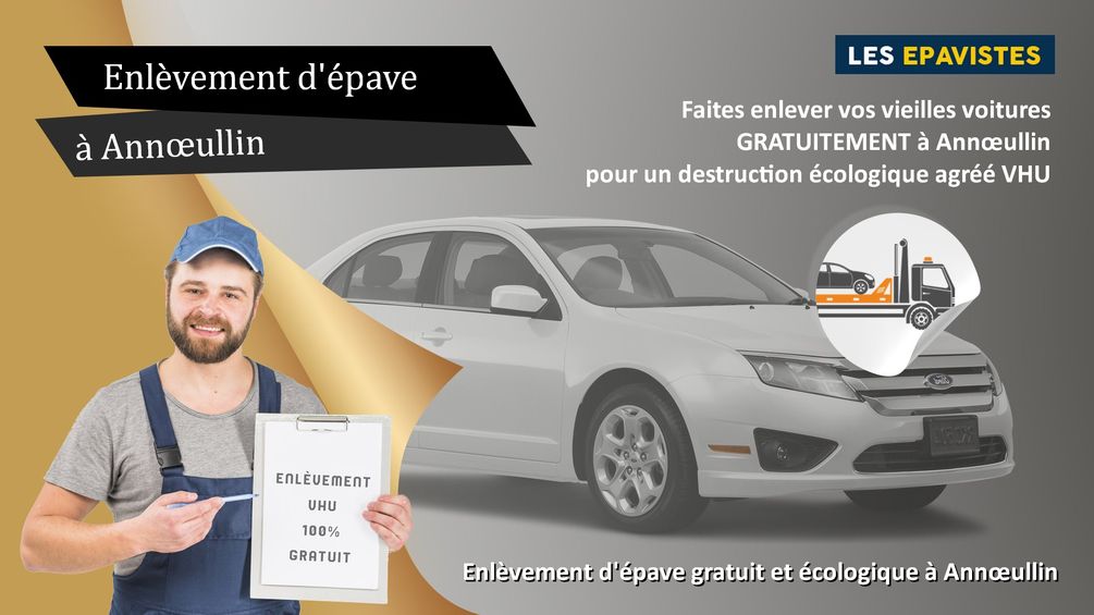 enlèvement épave Annœullin